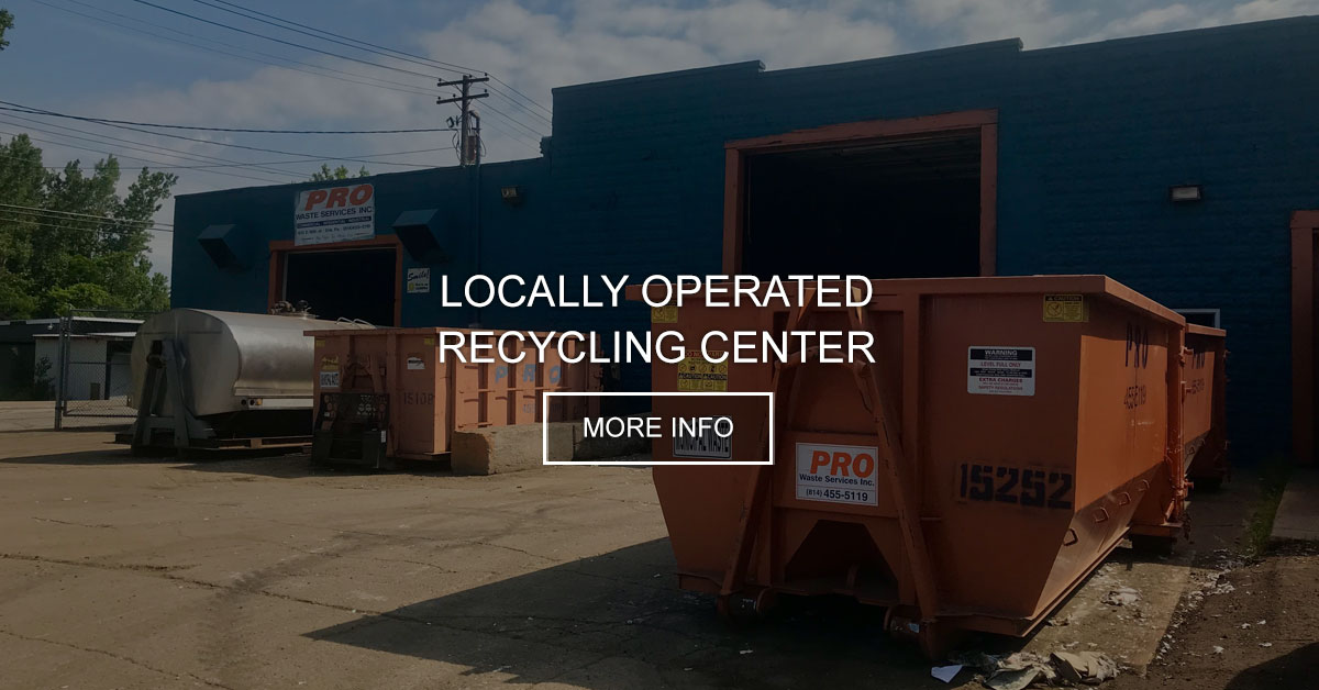 Recycling Pro Waste Services Erie, Meadville, Jamestown, Warren
